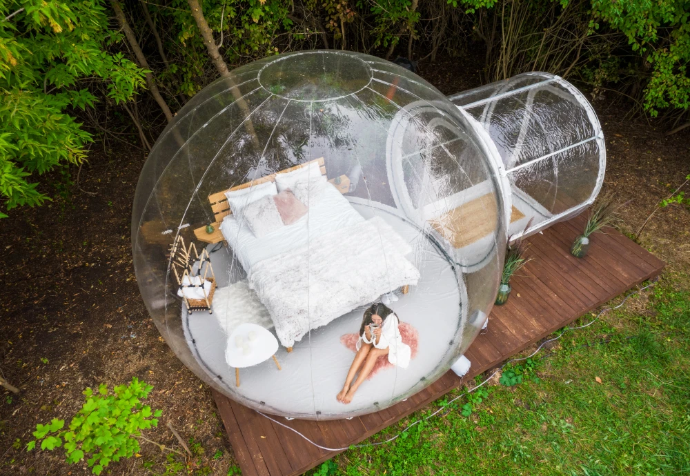 cosy bubble tent