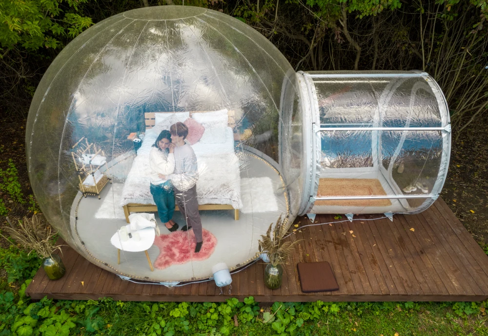 bubble tent dome outdoor