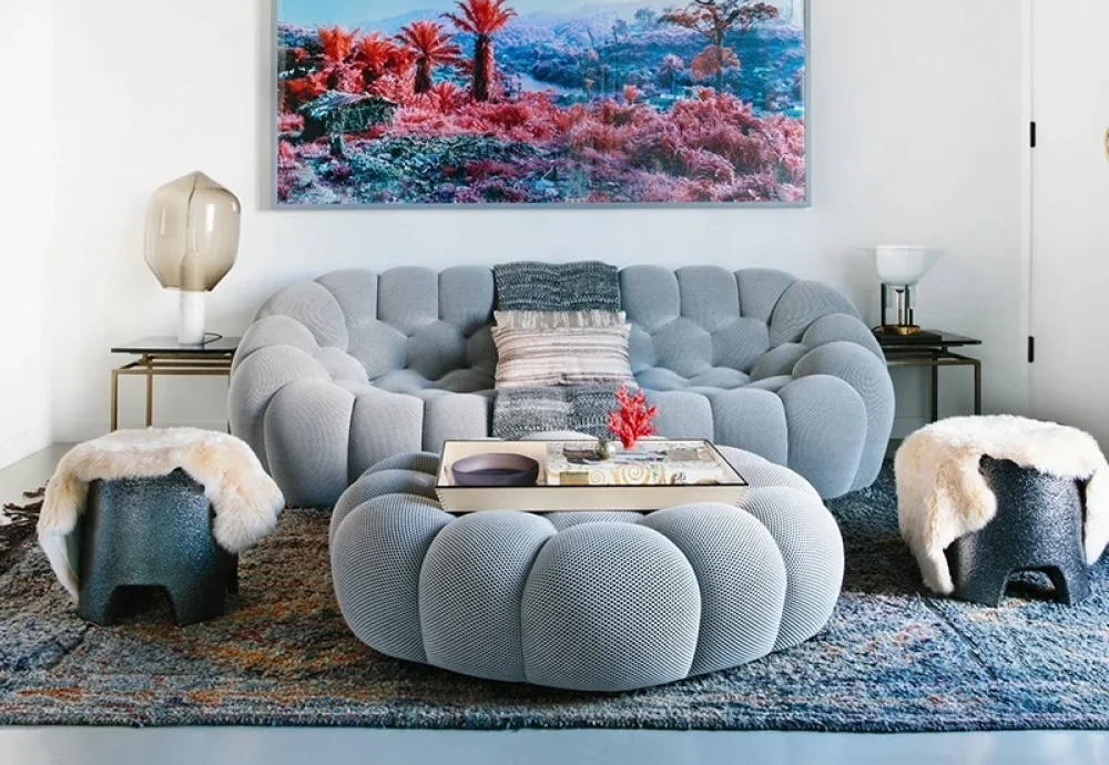 bubble 2 curved sofa